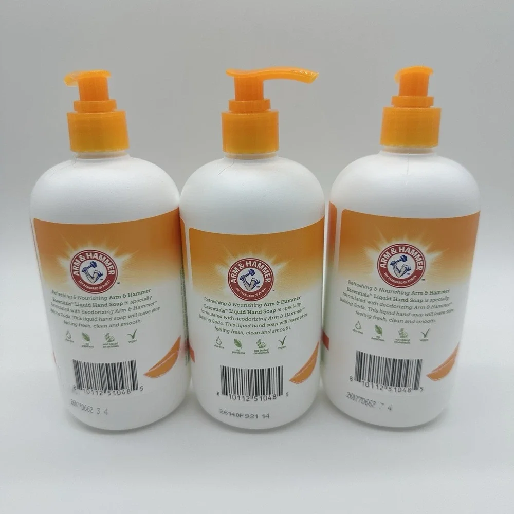 3 MANGO TROPICAL Arm & Hammer Essentials Liquid Hand Soap 355ML EACH